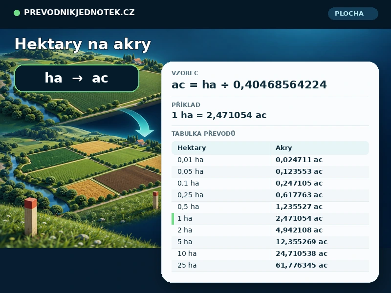 Hektary na akry