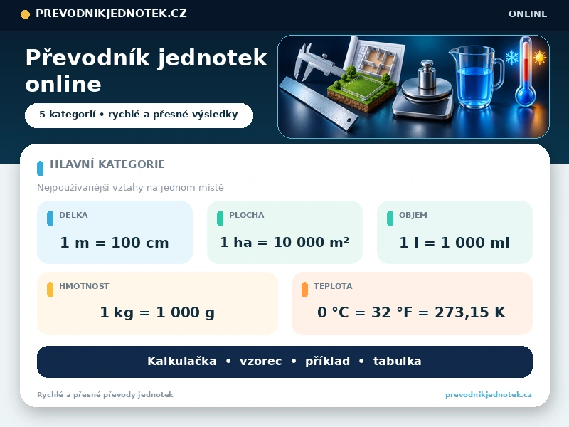 Převodník jednotek