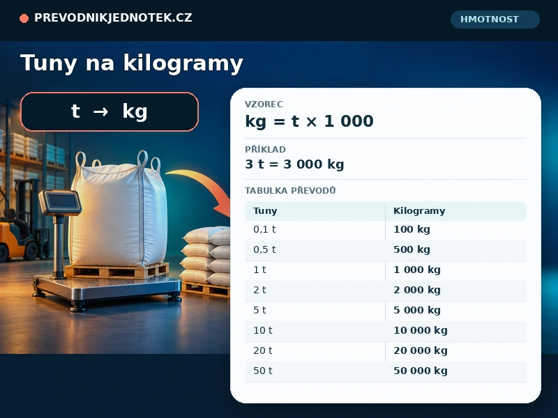Tuny na kilogramy